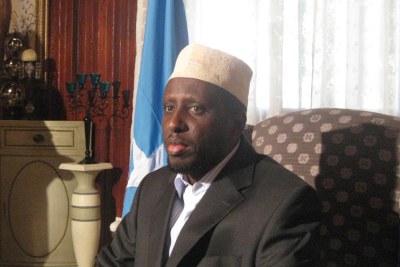 President Sharif Sheikh Ahmed.