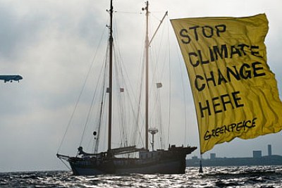Climate change talks 2009. Copenhagen.