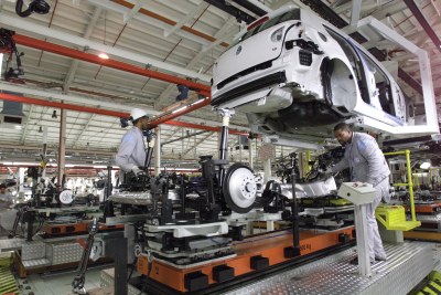 Uitenhage vehicle factory, Eastern Cape province.