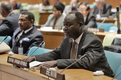 François Bozizé, former president of the Central African Republic (file photo).