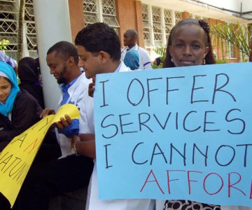 Kenya Doctors on Strike