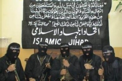 Suspected Boko Haram sect members.