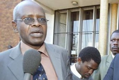Parliamentary and Constitutional Affairs Advocate Eric Matinenga (MDC-T).