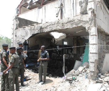 Aftermath of ThisDay Bombing in Abuja