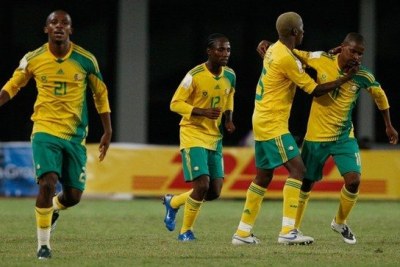 Bafana Bafana players (file photo).