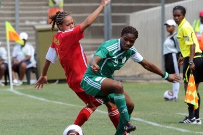 Nigeria Falcons defeated Zim Mighty Warriors 2-0.