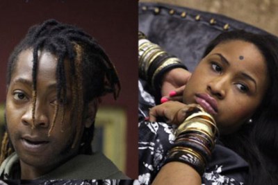 Zimbabwean housemate Maneta and Roki.