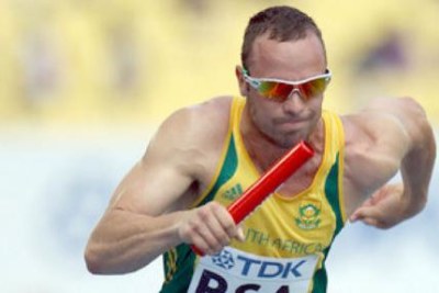 Double amputee Oscar Pistorious