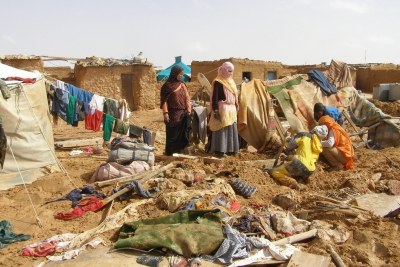 Sahrawi refugees.