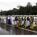 Ethiopian Orthodox Tradition of Building a Big Bonfire
