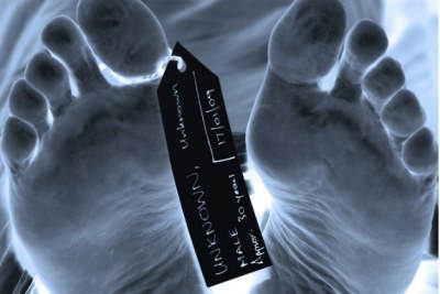 Corpse in a morgue (file photo).
