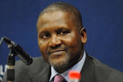 Aliko Dangote.