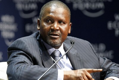 Aliko Dangote.