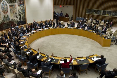 Conseil de sécurité des Nations Unies en séance publique