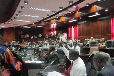 Members of the Liberian legislature (file photo)