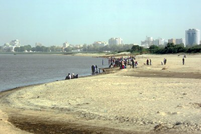 The Blue Nile beach near Khartoum (file photo).