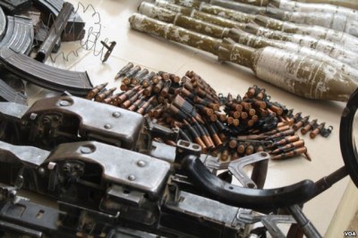 Arms Recovered for Boko Haram.