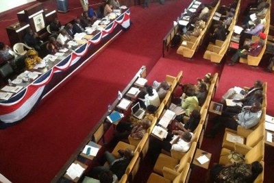 Liberian lawmakers in session (file photo)