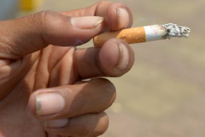 Cigarette smoking.