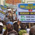 Nigeria Union of Pensioners Protest