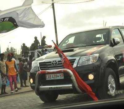 Police Clash With Opposition at Mozambique Election Rally