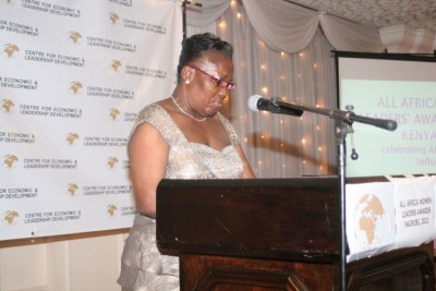 Uganda Speaker Rebecca Kadaga.