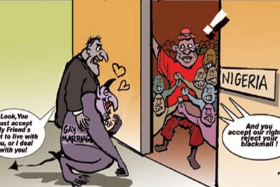 Anti-gay law.