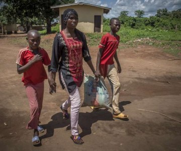 A Central African Refugee's Reunion With Her Sons Brings Joy and Sorrow