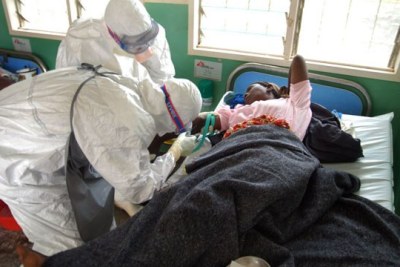 Ebola outbreak.