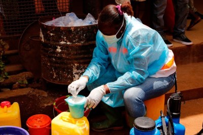 Ebola is a highly infectious disease with up to 90% death rate.