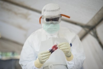 Ebola infections can only be diagnosed definitively in a laboratory using five different tests.
