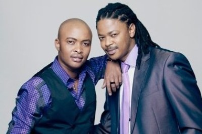 Generations actors Senzo and Jason.