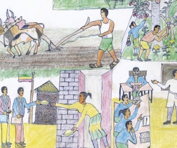 Children Draw a World Without Hunger