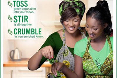 Omotola Jalade-Ekeinde and daughter.