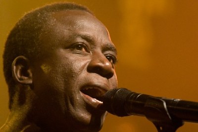 Le chanteur sénégalais Thione Seck
