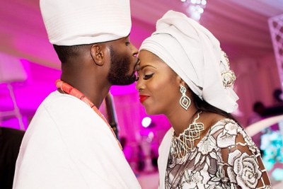 Tiwa Savage and hubby, Tee Billz.