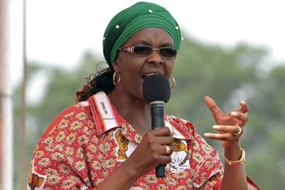 ZImbabwe First Lady Grace Mugabe .