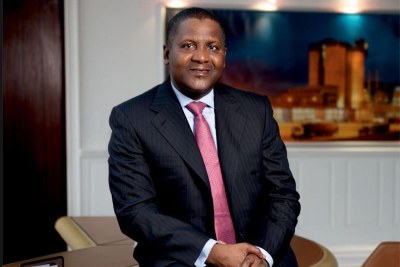 Aliko Dangote.