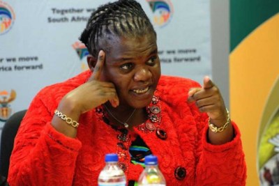 Public Service and Administration Minister Faith Muthambi (file photo).