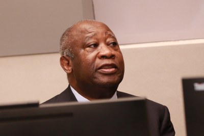 Former Ivorian president Laurent Gbagbo appeared in the International Criminal Court in The Hague on January 28.