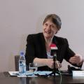 Conf?rence de presse de Madame Helen Clark ? Dakar