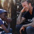 UNICEF Goodwill Ambassador David Beckham Visits Swaziland to Focus Attention on Children