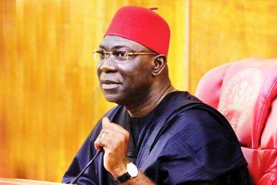 Nigeria's Ike Ekweremadu (file photo).