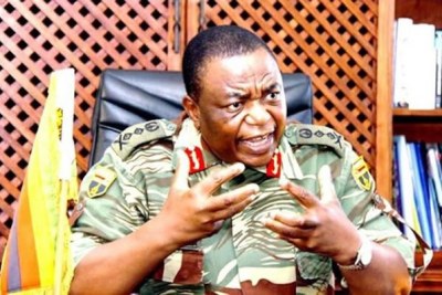 Zimbabwe Army General Constantine Chiwenga (file photo).