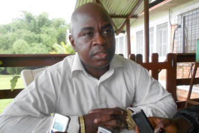 Representative Emmanuel Nuquay, the new Speaker of the Liberian legislature.