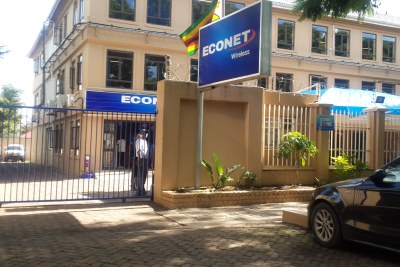 Econet Wireless offices in Harare.