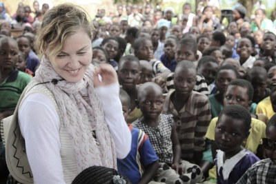 Madonna in Malawi (file photo).
