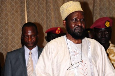 South Sudan President Salva Kiir at a function recently.