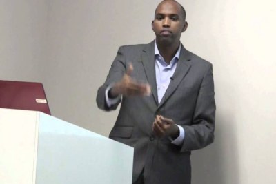 Former Somali PM and now presidential candidate Hassan Ali Khaire.
