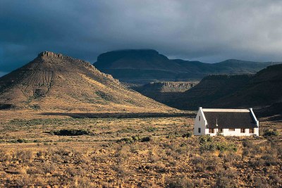 A farmhouse in Free State, South Africa.